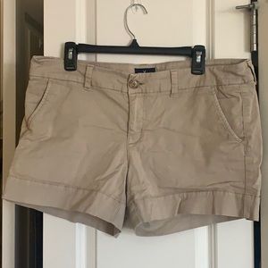 Khaki American Eagle Chino Shorts